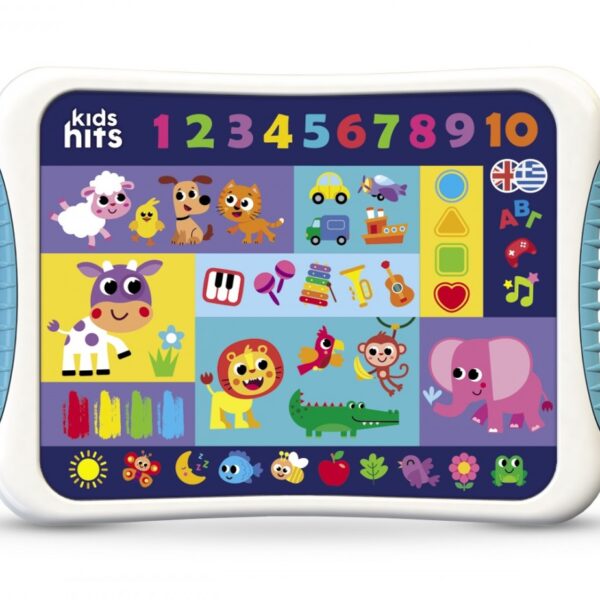 Kids Hits Εκπαιδευτικό Τάμπλετ Δίγλωσσο για 2+ ετών