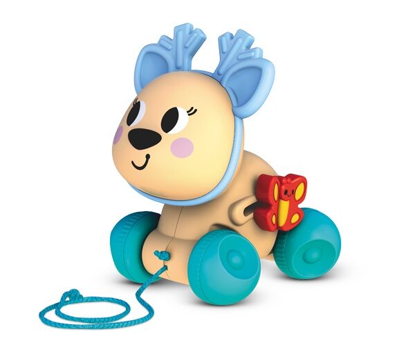 Kids Hits Παιχνίδι Ώθησης και Έλξης Ελάφι για 1+ έτους