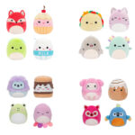 Λούτρινα Jazwares MicroMallows Σετ Με 4 Λούτρινα SquishMallows Διάφορα Σχέδια 6cm - Image 3