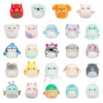 Λούτρινα Jazwares MicroMallows Σετ Με 4 Λούτρινα SquishMallows Διάφορα Σχέδια 6cm - Image 2