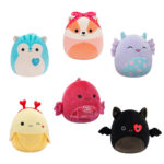 Squishmallows – Valentine Λούτρινα Wave 2Δ (6 σχέδια) 19εκ