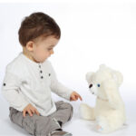 Λούτρινο Αρκουδάκι Coucou με Κίνηση & Ήχο 25 εκ. - Image 2