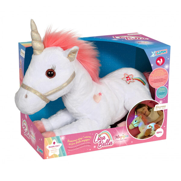 Fanatics Λούτρινος Μονόκερος Lica Bella με Ήχο για 1.5+ Ετών