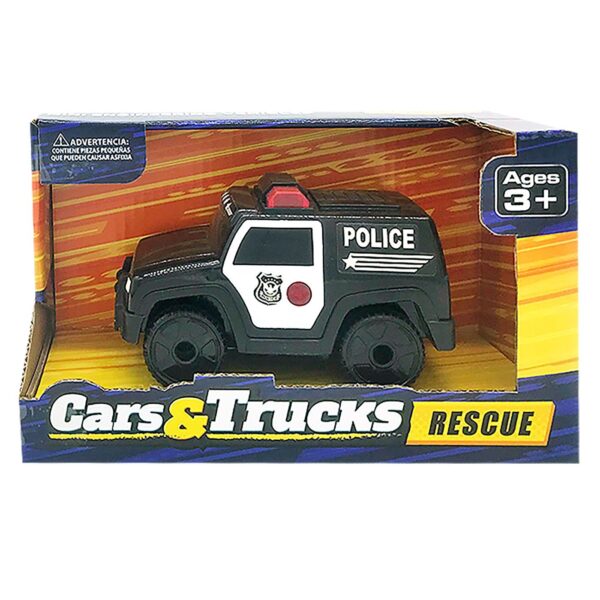 Οχημα Police Friction με φως + ήχο 20x12x8cm ToyMarkt 902359