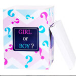 Surprise Balloon Box Gender Reveal Boy or Girl (30cm x 40cm) - Image 4
