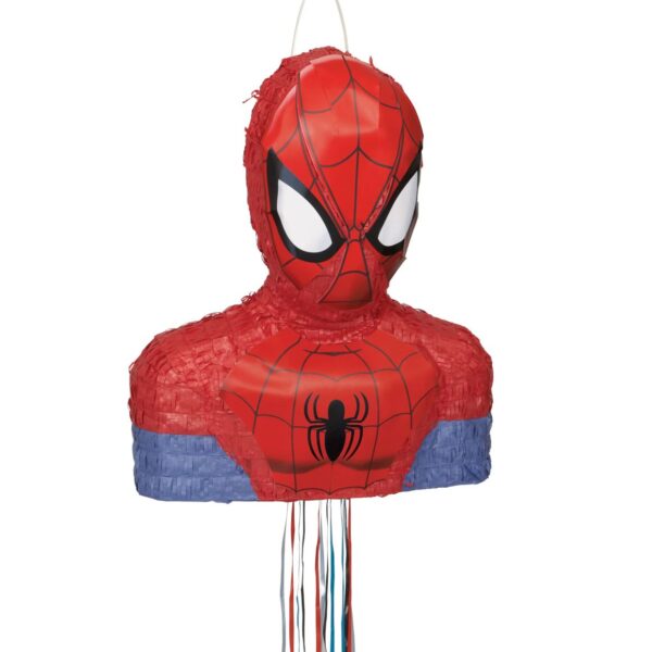 Πινιάτα Spiderman με κορδέλες