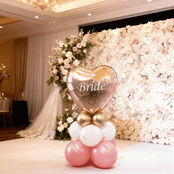 Μπαλόνι Καρδιά “Bride”