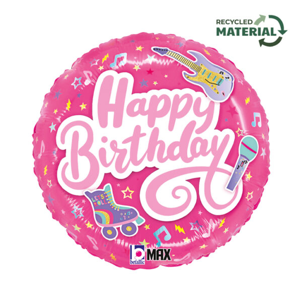 18" Μπαλόνι γενεθλίων Pop Star