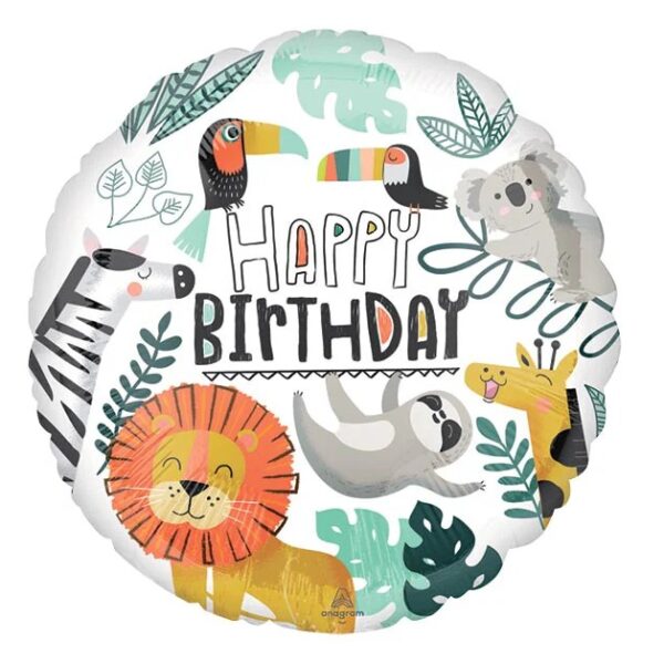 18'' Μπαλόνι γενεθλίων Get Wild