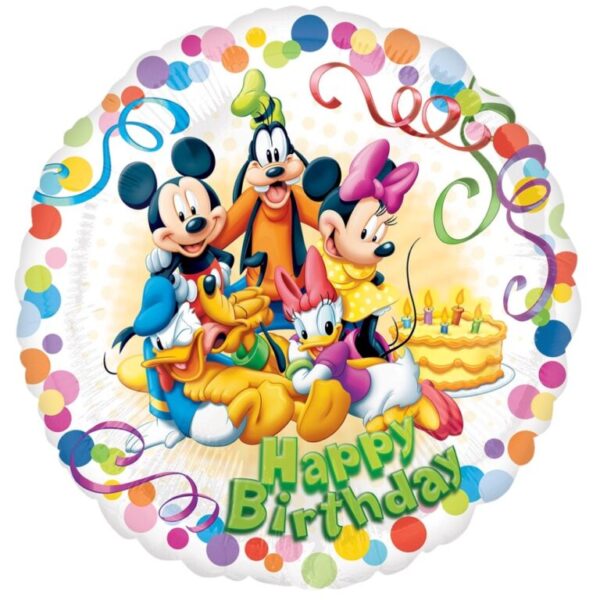 18" Μπαλόνι γενεθλίων Mickey & Friends Party