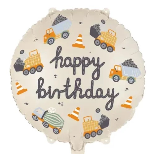18'' Μπαλόνι γενεθλίων Under Construction