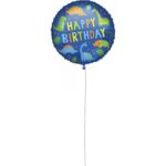 18'' Μπαλόνι Happy Birthday Δεινόσαυροι - Image 2