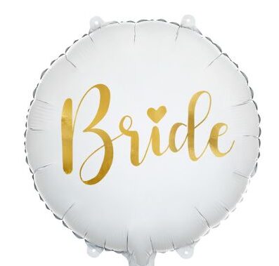 18" Μπαλόνι Bride λευκό