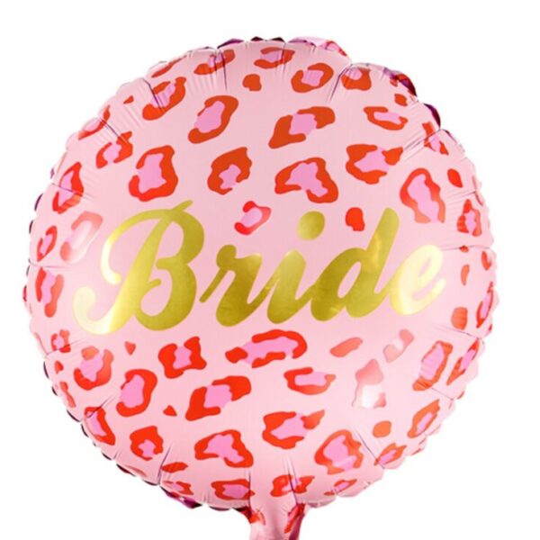 18" Μπαλόνι Bride ροζ λεοπάρ
