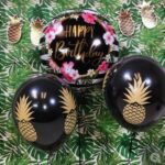 18" Μπαλόνι Happy Birthday Ιβίσκος - Image 2