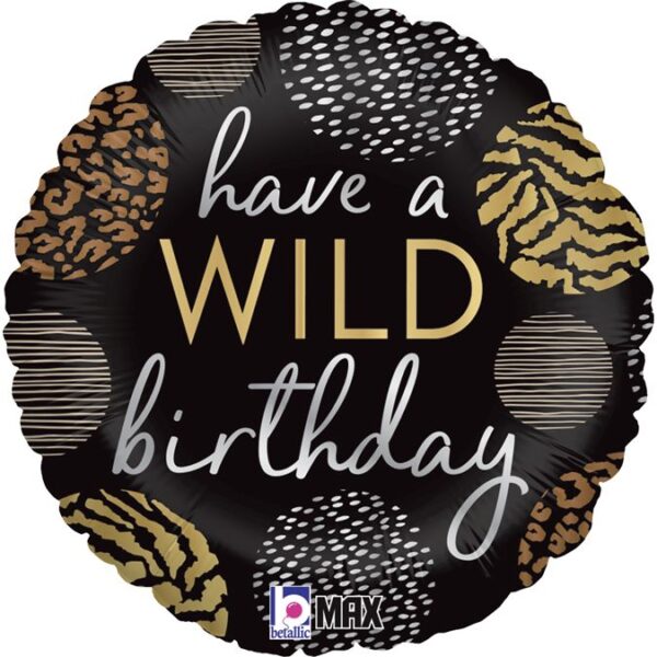 18" Μπαλόνι Wild Birthday