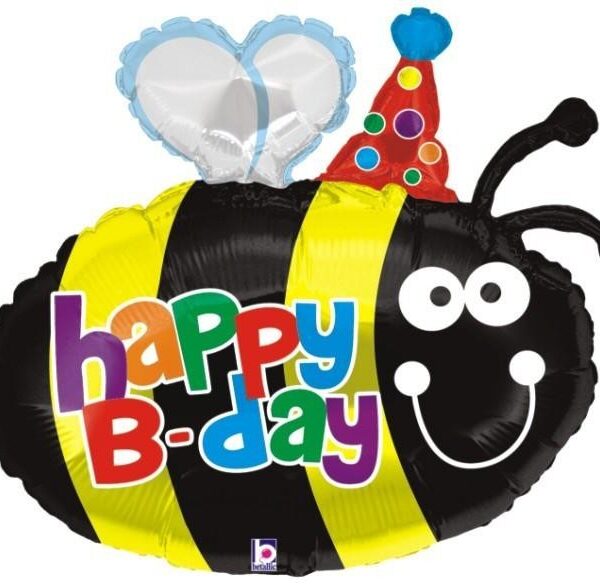 27" Μπαλόνι Μελισσούλα Happy Birthday