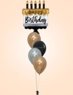28" Μπαλόνι Τούρτα Γενεθλίων Metallic - Image 2