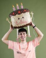 28" Μπαλόνι Τούρτα γενεθλίων που περπατάει - Image 4