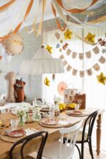 32" Μπαλόνι Αριθμός 1 Αρκουδάκι με βάση - Image 3