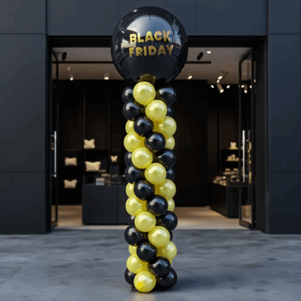 Μπαλονοκατασκευή Black Friday