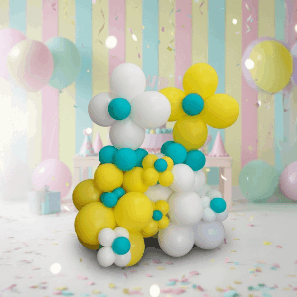 Μπαλονοκατασκευή λουλούδι