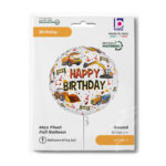 Μπαλόνι Construction Happy Birthday18'' - Image 2