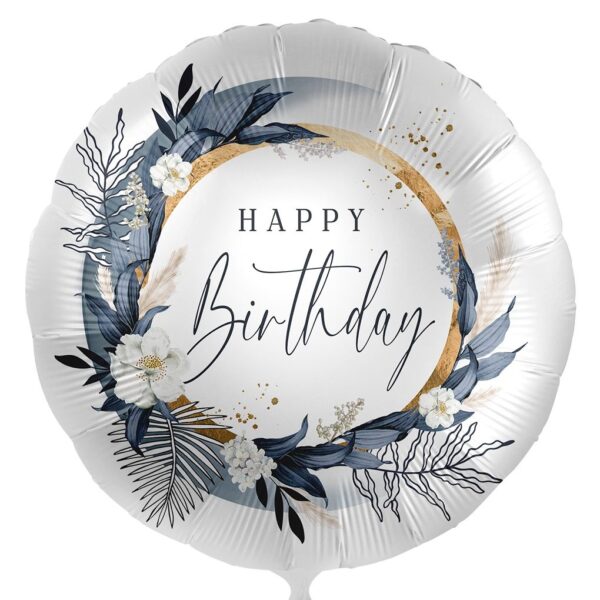 Μπαλόνι Γενεθλίων Boho Floral 18"
