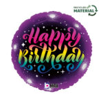Μπαλόνι Neon Happy Birthday 18''