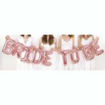 Μπαλόνια ροζ χρυσό "Bride to Be" - Image 2