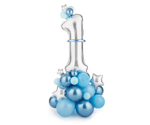 Μπουκέτο Μπαλονιών Νο1 γαλάζιο