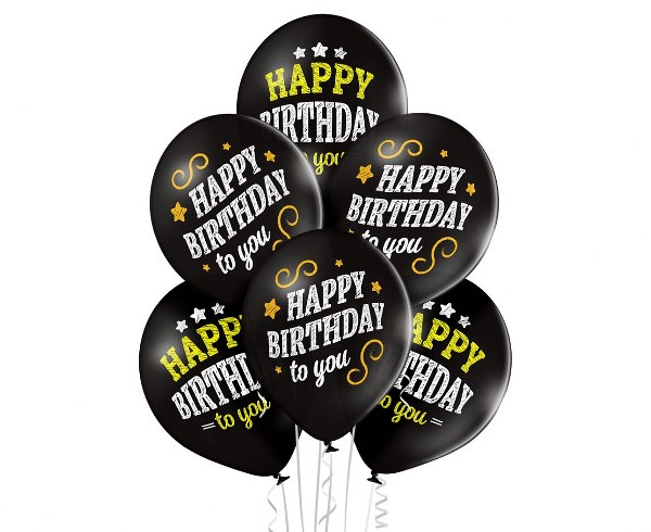 Σετ μπαλόνια "Happy Birthday to You" (6 τεμ)