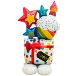 Standing Μπαλόνι Γενεθλίων Celebration